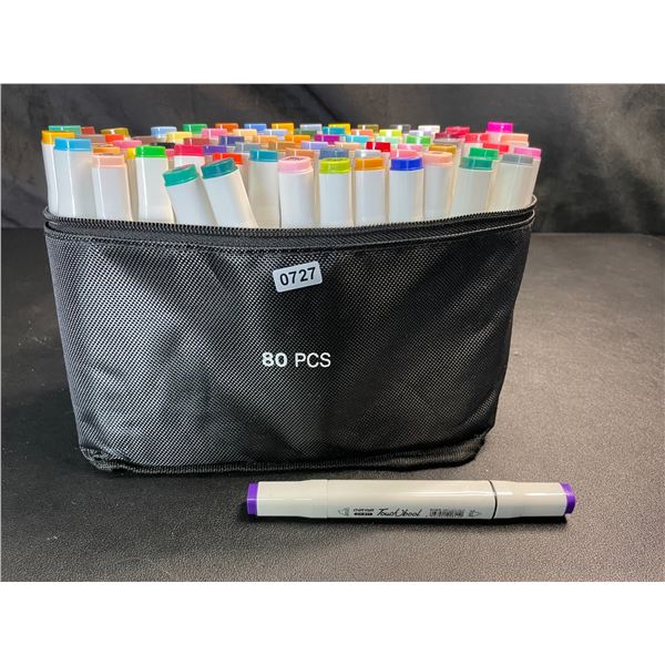 Lot of 1 Multi-Pack of Alcohol Dual-Tip Aritst/Sketch Markers - Assorted Colours - Brand New!