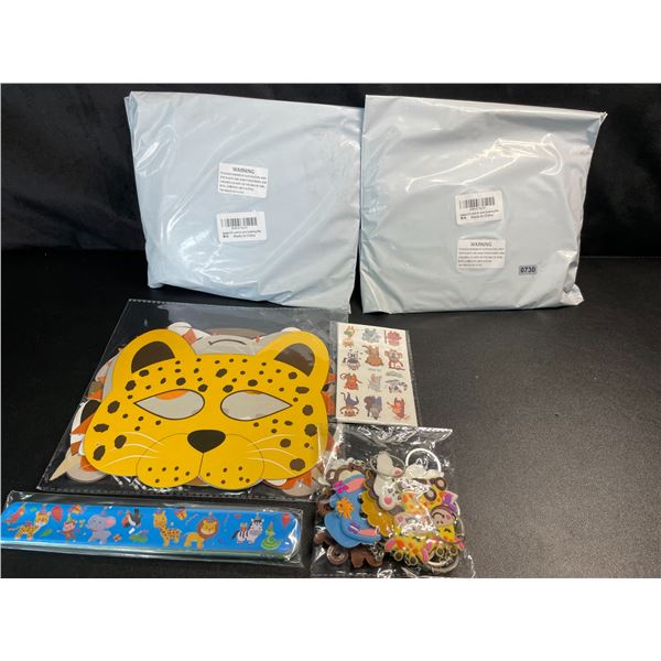Lot of 3 Safari Themed Party Favors/Good Bag Filler Sets - Brand New