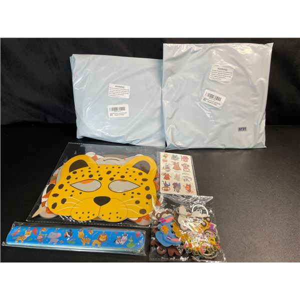 Lot of 3 Safari Themed Party Favors/Good Bag Filler Sets - Brand New