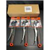 Image 1 : Lot of 1 Box of 3 Crescent 10" Locking Adjustable Wrenches - Brand New!