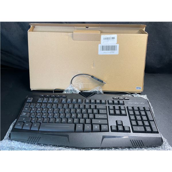 Lot of 1 Wired Gaming Keyboard - New