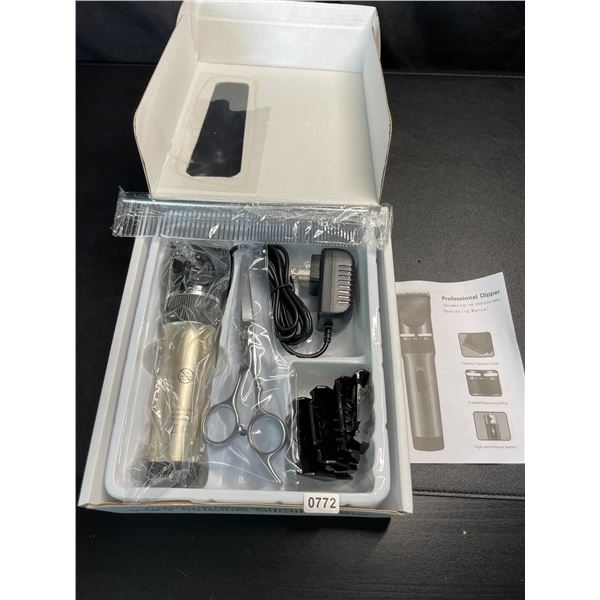 Lot of 1 Professional Rechargeable Pet Hair Clipper Kit - Brand New!