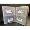Image 1 : Lot of 2 Multi-Packs of Clear Hard Sleeves for Collectible Trading Cards (Toploader Sleeves) - New