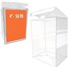 Image 1 : Lot of 2 Packs of PopHunt Brand Clear Protectors for 4" Funko Pop Figures - 50PCS Each - New!