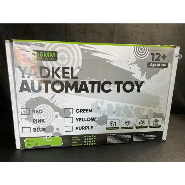 Lot of 1 Yadkel Electric Automatic Gel Ball Blaster Gun - Brand New!