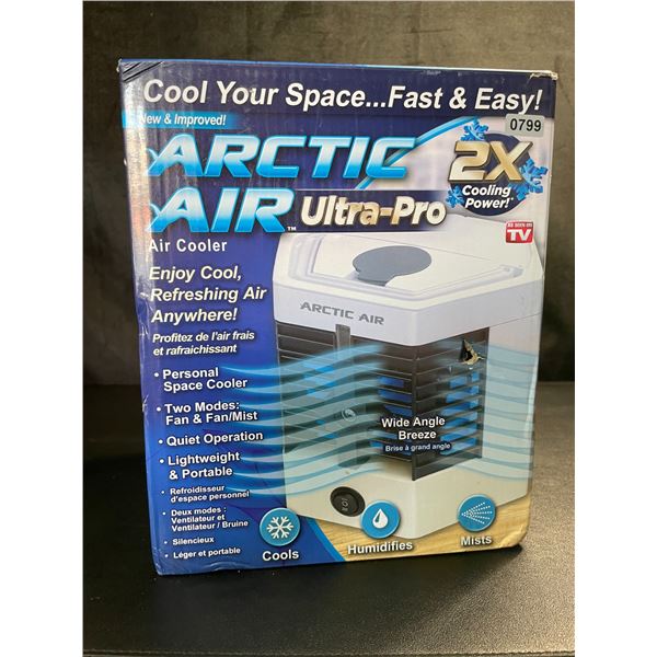 Lot of 1 Arctic Air Ultra-Pro Air Cooler - Personal Space Cooler w/ Fan/Mist Mode