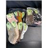 Image 1 : Lot of 2 Multi-Packs of Low-Cut Socks for Women - 20 Pairs Total - Brand New