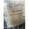 Image 4 : Lot of 1 Softan Queen Flannel Sheet Set - New