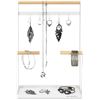 Image 1 : Lot of 1 Navaris Jewlery Holder/Necklace Stand - Large Size (10.2" x 3.9" x 16.1") Brand New