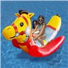 Image 1 : Lot of 1 Inflatable Ride-On Pool Floatie with Sprinkler Function - Brand New!
