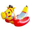 Image 3 : Lot of 1 Inflatable Ride-On Pool Floatie with Sprinkler Function - Brand New!