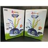 Image 1 : Lot of 2 Water Spray Whale Sprinkler Toys - Brand New!