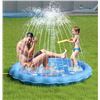 Image 1 : Lot of 1 Splash Pad for Kids & Dogs - 67inch Large Size - Brand New!