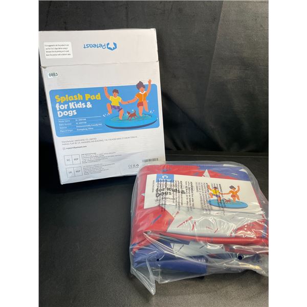 Lot of 1 Splash Pad for Kids & Dogs - 67inch Large Size - Brand New!