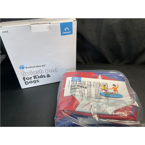 Lot of 1 Splash Pad for Kids & Dogs - 67inch Large Size - Brand New!