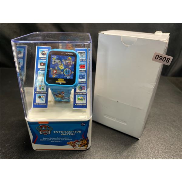 Lot of 1 Paw Patrol Interactive Touch Screen Watch w/ Camera, Games, & More - Brand New!