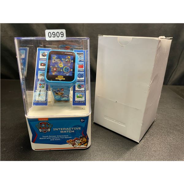 Lot of 1 Paw Patrol Interactive Touch Screen Watch w/ Camera, Games, & More - Brand New!