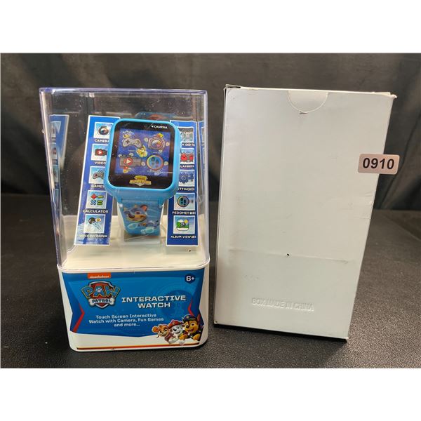 Lot of 1 Paw Patrol Interactive Touch Screen Watch w/ Camera, Games, & More - Brand New!
