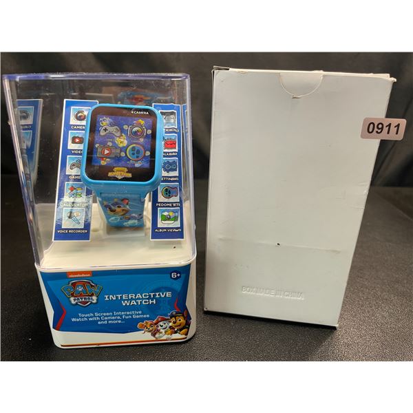 Lot of 1 Paw Patrol Interactive Touch Screen Watch w/ Camera, Games, & More - Brand New!