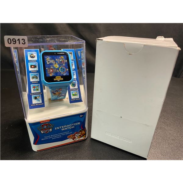 Lot of 1 Paw Patrol Interactive Touch Screen Watch w/ Camera, Games, & More - Brand New!