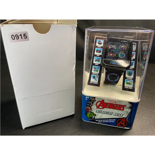 Lot of 1 Marvel Avengers Interactive Touch Screen Watch w/ Camera, Games, & More - Brand New!
