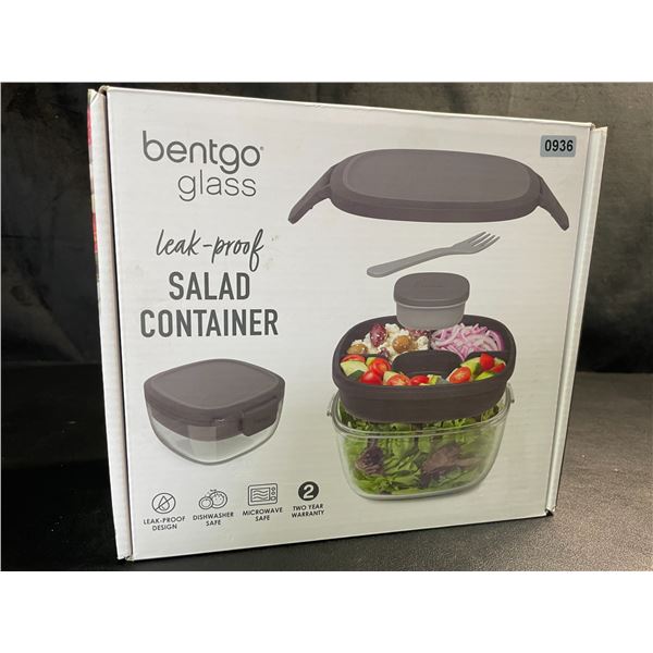Lot of 1 Bentgo Glass Leak-Proof Salad Container