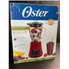Image 1 : Lot of 1 Oster Simple Blend 700W 8-Speed Electric Kitchen Blender - Red - NEW SEALED!