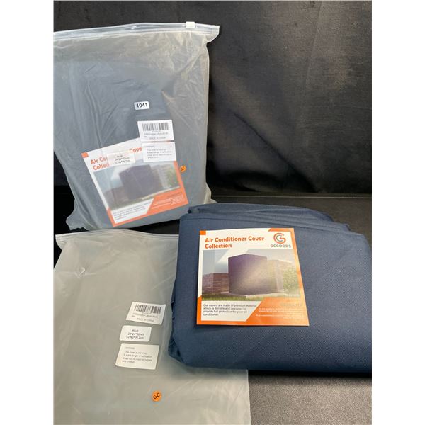 Lot of 2 Air Conditioner/Appliance Covers - Heavy Duty Canvas - 24 x 24 x 30 inch - Brand New!