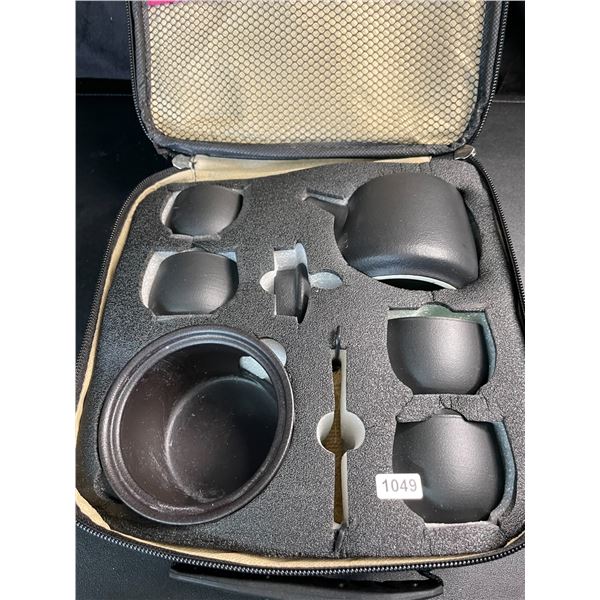 Lot of 1 Portable Tea Set with Travel Bag - Brand New