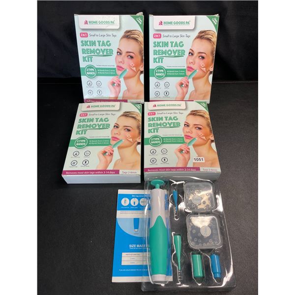 Lot of 4 Skin Tag Remover Kits - Brand New!