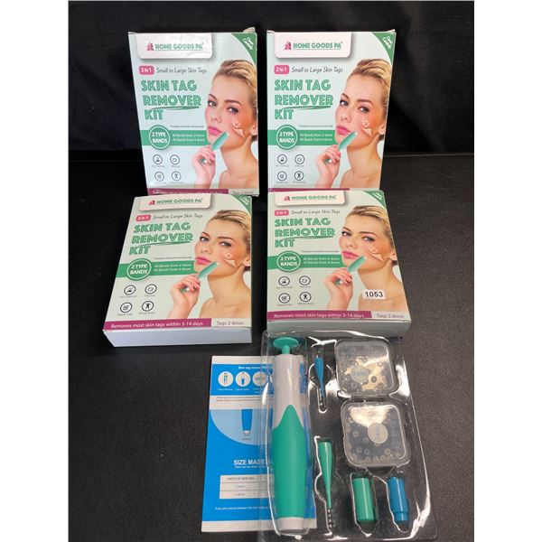 Lot of 4 Skin Tag Remover Kits - Brand New!