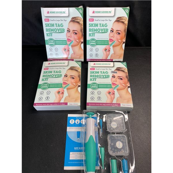 Lot of 4 Skin Tag Remover Kits - Brand New!