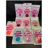Image 1 : Lot of 10 Packs of Premium Hemway Ultra Sparkle Glitters - 100G each - Assorted Colours - Brand New!