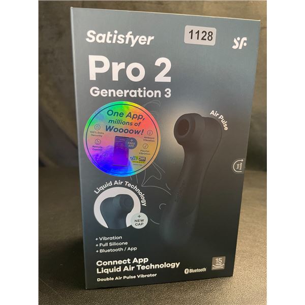 Lot of 1 Satisfyer Pro 2 Generation 3 - Double Air Pulse Vibrator/Sex Toy w/ App Control - Brand New