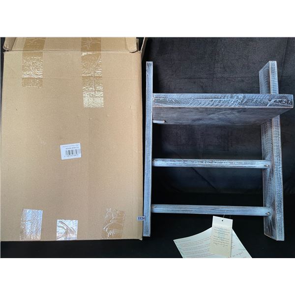 Lot of 1 Wall-Mounted Towel Rack w/ Shelf - 17 inch - Brand New