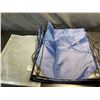 Image 2 : Lot of 1 Pack of Nylon Drawstring Bags/Gym Sport Bags - 10PCS - Blue - Brand New