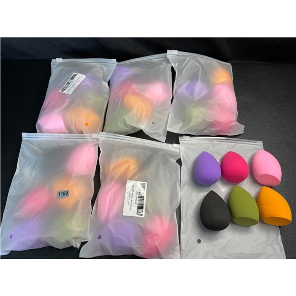 Lot of 6 Packs of Beauty Blending Makeup Sponges - 6PCS each/36 Total - Brand New