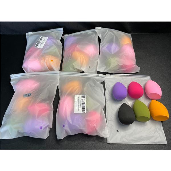 Lot of 6 Packs of Beauty Blending Makeup Sponges - 6PCS each/36 Total - Brand New