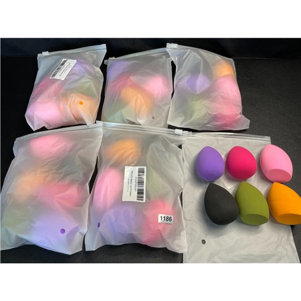 Lot of 6 Packs of Beauty Blending Makeup Sponges - 6PCS each/36 Total - Brand New