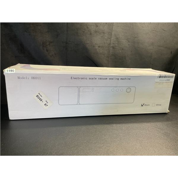 Lot of 1 Electric Vacuum Sealing Machine - Brand New