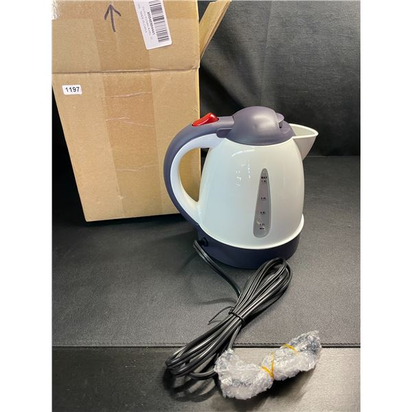 Lot of 1 Electric Portable 12V Kettle - Brand New (Great for camping!)