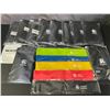 Image 2 : Lot of 10 Packs of Hoyotik Resistance/Workout Bands - Brand New! Set of 5 Each (Assorted Strengths)