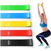 Image 1 : Lot of 10 Packs of Hoyotik Resistance/Workout Bands - Brand New! Set of 5 Each (Assorted Strengths)