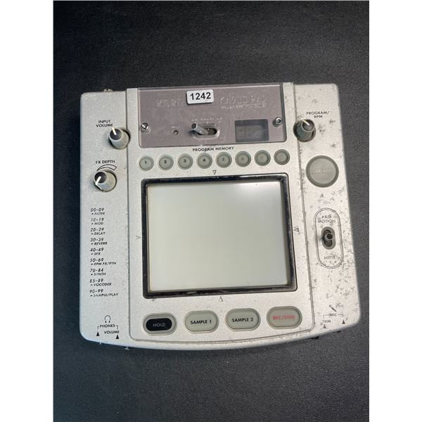 Lot of 1 Korg Kaoss Pad Dynamic Effects Controller (Model KP2) - Used