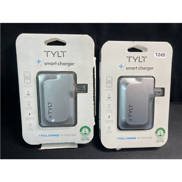 Lot of 2 TYLT Smart Chargers - New