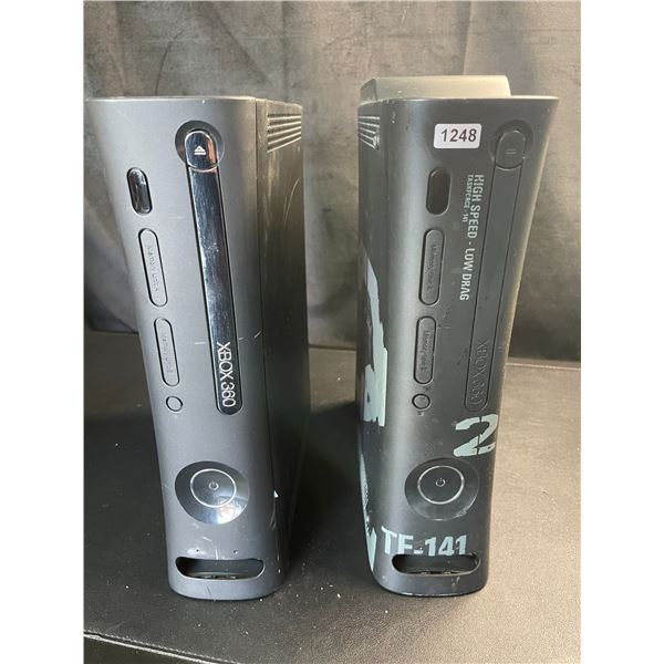 Lot of 2 Xbox 360 Consoles - Used