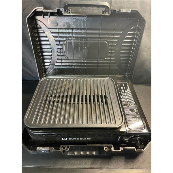 Lot of 1 Outbound Portable Butane BBQ Grill - Used