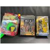 Image 1 : Lot of 3 Assorted Toys/Action Figure Toy Sets - Brand New