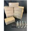 Image 1 : Lot of 10 Boxes of Stainless Steel Coat Hooks - 4PCS per Box - 3M Backing - Brand New!