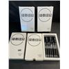 Image 1 : Lot of 4 Boxes of Retractable Black Ink Pens - 18 Pens Per Box - Brand New